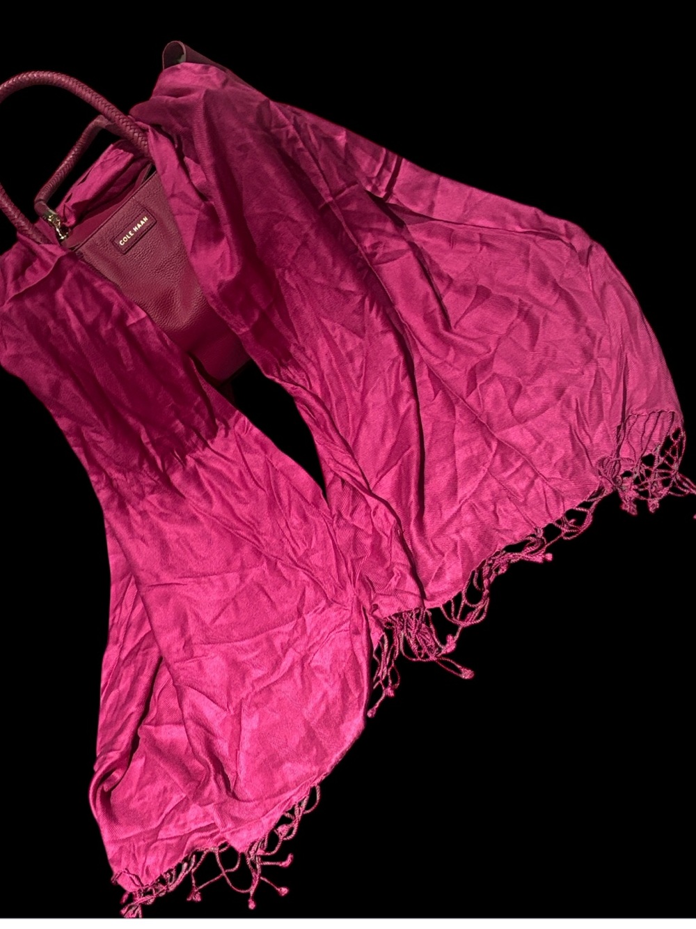 Magenta Scarf wrap